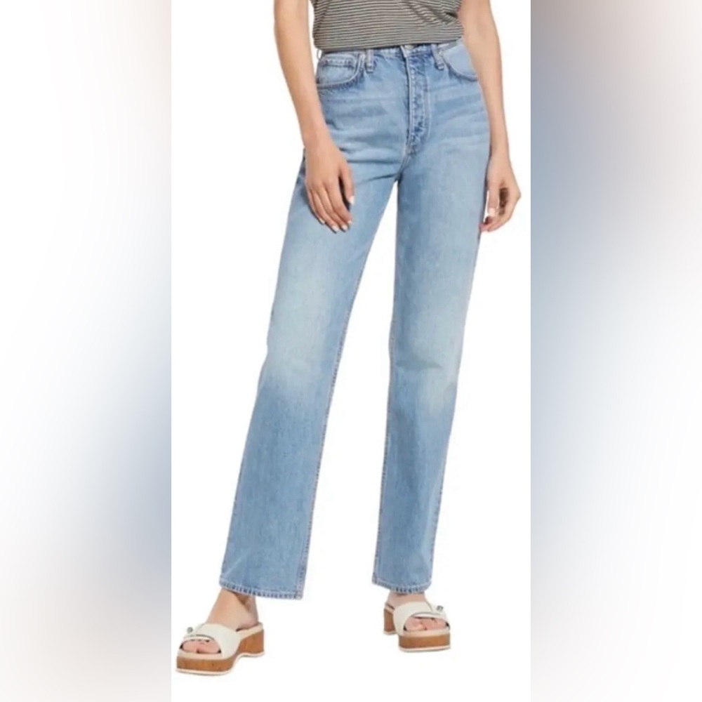 Women's rag & bone Alex High-Rise Straight Jeans in Lucy Size 27